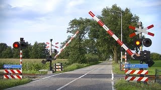 Spoorwegovergang Ruurlo  Dutch railroad crossing [upl. by Flodnar908]