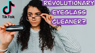 Tik Tok Made Me Buy It CarbonKlean Peeps Eyeglass Lens Cleaner 5 MIN Review [upl. by Anawahs359]