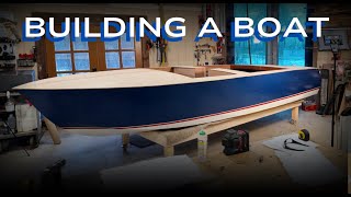 Building a wood boat with my Son from scratch Boat Build Episode 8 [upl. by Enitsugua554]