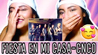 CNCO fiesta en mi casa Video Reacción Ali [upl. by Alhan]