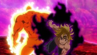 Nanatsu no Taizai Season 3 AMV MeliodasModo Asalto vs EscanorThe one  Hero Of Our Time [upl. by Benilda]