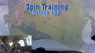 Spin Training Cessna 172 [upl. by Gilmer]