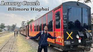 Most Luxurious Coach Of Narrow Gauge  Bilimora Waghai Train Journey [upl. by Brew19]