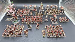 Warhammer Skaven Army Showcase [upl. by Tammara]