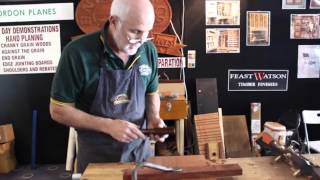 Making a sliding dovetail with the moving fillister amp side rebate plane [upl. by Arabele159]