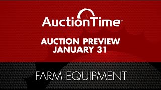 Farm Equipment Auction Preview  January 31 2024 [upl. by Adnael]