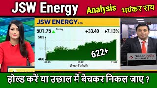 JSW Energy share latest newsbuy or selljsw energy share analysisjsw energy share target [upl. by Imat]