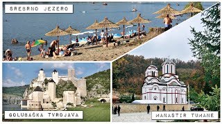 Istok Srbije Manastir Tumane Golubačka tvrdjava i Srebrno jezero [upl. by Naynek]