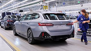 2024 BMW 5 Series G60 PRODUCTION in Germany 🇩🇪 [upl. by Korff225]