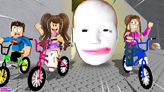 FUGIMOS DO CABEÇÃO FELIPE DE BICICLETA Escape Running Head  Roblox [upl. by Acissej626]