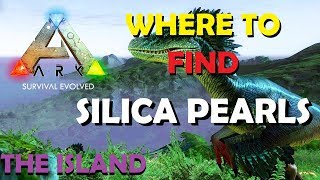 Ark Survival Evolved  The Island Where to get silica pearls [upl. by Botti]