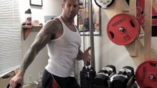 BehindtheBack Cable Curl by Jim Stoppani [upl. by Casie]