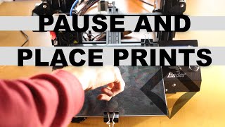 Pause and Place Things in 3D Prints Cura [upl. by Notla907]