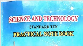 10th Part2 Science Practical Note Book [upl. by Kemble]