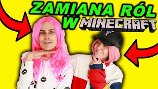 ZAMIANA RÓL MARTYNA ZABAWA to PAWEŁ MALINOWSKI w MINECRAFT [upl. by Desiree]