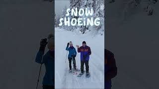 Snowshoeing Idaho to Montana [upl. by Enneyehc399]