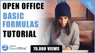 Open office calc basic formula tutorial  Open Office Spreadsheet Tutorial [upl. by Eintihw269]