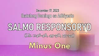 Salmo Responsoryo  December 17 2023  minus one [upl. by Borries618]