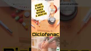 Diclofenac  Learn a drug daily  MOA  Actions  Adverse effects  Dose  Uses diclofenac nsaids [upl. by Kcyred]