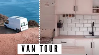 Unsere VAN TOUR  Vanlife im autarken DIY Campervan  Leben im Bus  deutsch [upl. by Siramay225]