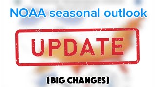 Winter 20242025 NOAA seasonal forecast UPDATE [upl. by Grunberg]