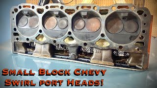 Everything You Need to Know about the Small Block Chevy Swirl Port Heads [upl. by Stormy]