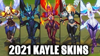 All Azir Skins Spotlight League of Legends [upl. by Nylodnew299]