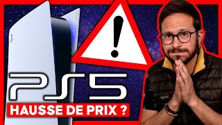 ALERTE ⚠️ PS5 AUGMENTATION du PRIX de la console  Explications [upl. by Aleyam]