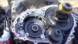 2000 Toyota Corolla A245E Transmission Teardown Part 1 [upl. by Yarrum]