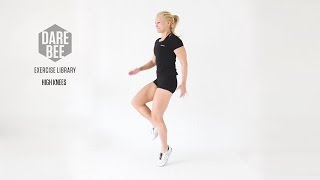 Exercise Library High Knees [upl. by Hurlow]