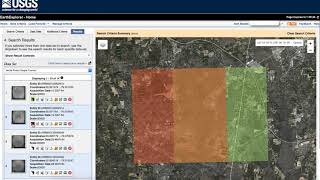 Downloading Aerial Photographs from USGS Earth Explorer [upl. by Ytirahc564]