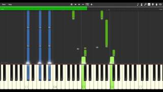 kashimashigirlmeetsgirlkokoronobyousha  Synthesia Piano cover [upl. by Azelea389]