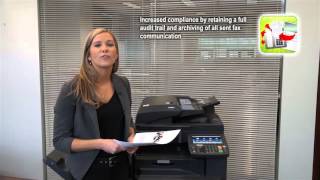 Kyocera AccuSender Fax Instructional Video [upl. by Weinshienk]