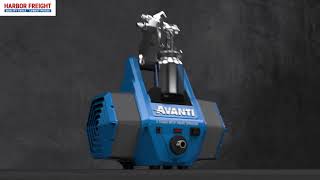 Avanti 3 amp 5 Stage HVLP Sprayers  Harbor Freight Tools [upl. by Hgalehs]