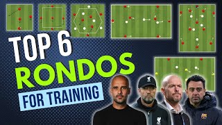 6 Best Soccer Rondo Drills to IMPROVE Your Team [upl. by Gwen891]