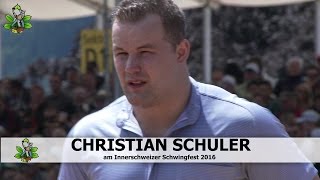 Schuler Christian am 110 Innerschweizerisches Schwingfest Einsiedeln SZ 03072016 [upl. by Cline]