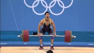 Lu xiaojun Clean and jerk world record 204 kg [upl. by Nahpets687]