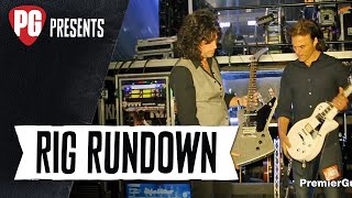 Rig Rundown  Kiss Gene Simmons Paul Stanley and Tommy Thayer [upl. by Gad]