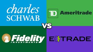 Charles Schwab vs TD Ameritrade vs Fidelity vs ETrade [upl. by Baptlsta]