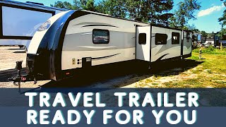 Travel Trailer towing with Ecoboost F150 Max Tow [upl. by Yboc953]