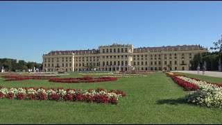 Schönbrunn Palace Schloss Schönbrunn  Wien 4K Ultra HD [upl. by Pansy]