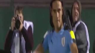 Uruguay vs Paraguay 40  Edinson Cavani Goal  HD [upl. by Esojnauj348]