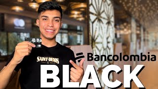 MasterCard BLACK de BANCOLOMBIA  ¿Es fácil Conseguirla  RESEÑA 2023 [upl. by Hilaire]