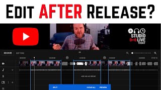 How to EDIT a YouTube video AFTER publishing [upl. by Jodee]