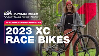 XC Race Bikes 2023  UCI Mountain Bike Cross Country World Cup [upl. by Hutchings]