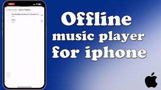 BEST Offline Music Player for iPhone in 2025 [upl. by Argela958]