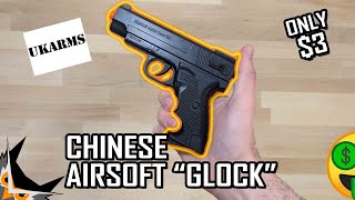 CHINESE FAKE quotGLOCKquot  UKARMS M210AF [upl. by Lipinski]