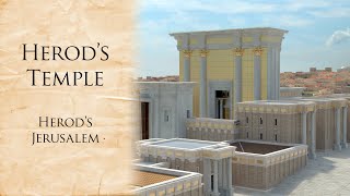 Herods Temple Herods Jerusalem [upl. by Ahsila]