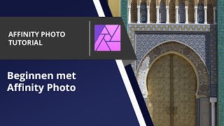 Beginnen met Affinity Photo [upl. by Akinit]