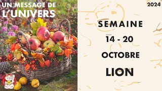 LION HOROSCOPE SEMAINE DU 14 AU 20 OCTOBRE 2024 [upl. by Survance]